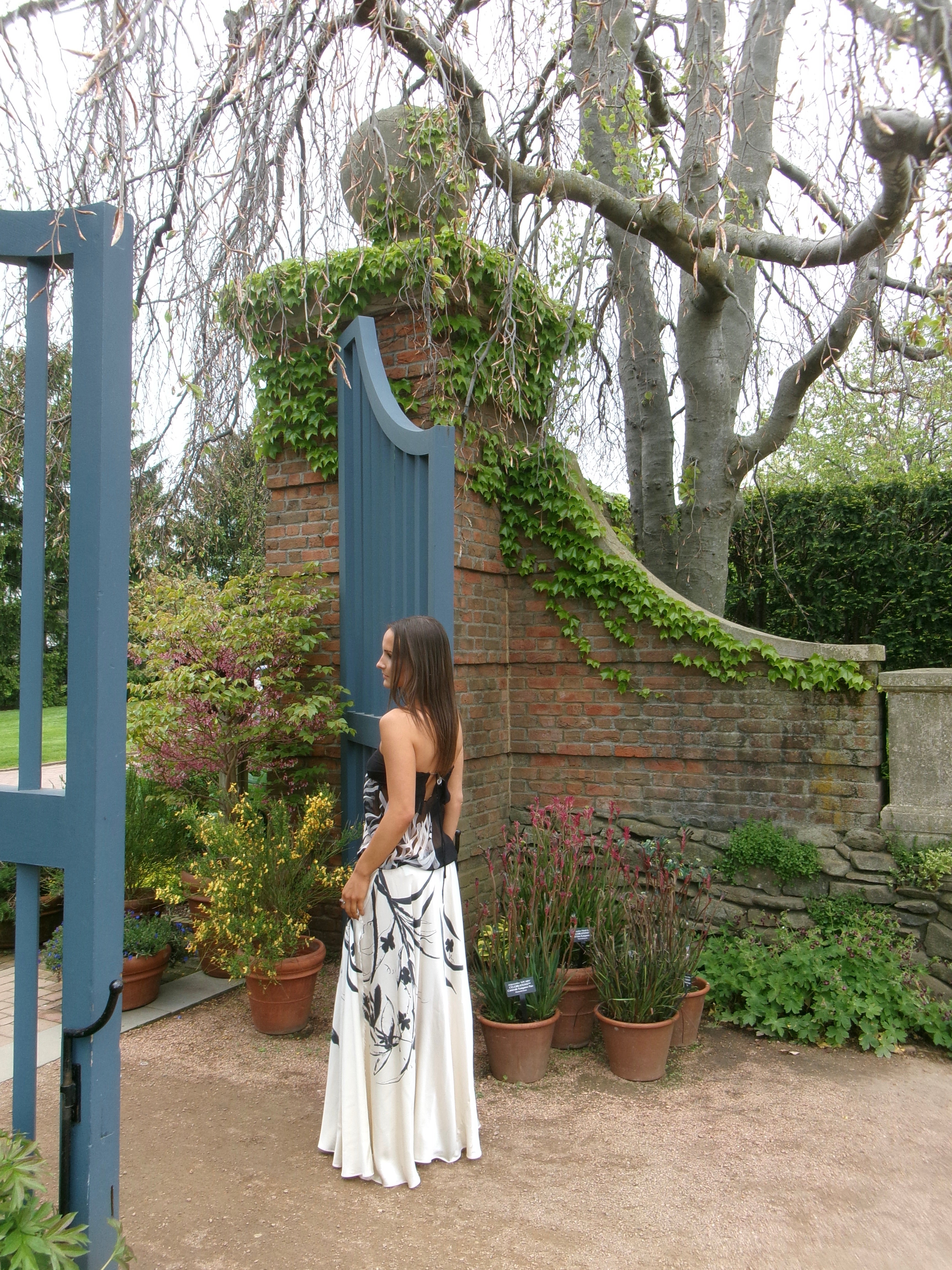 Evening in Nice - One-of-One Reconstructed Strapless Gown