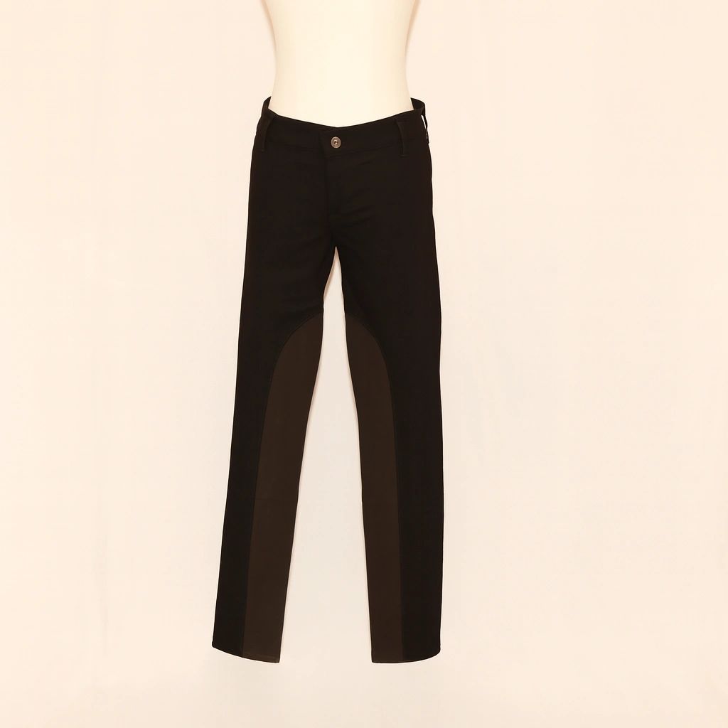 VNTG Black leather Burberry jeans - Size 27