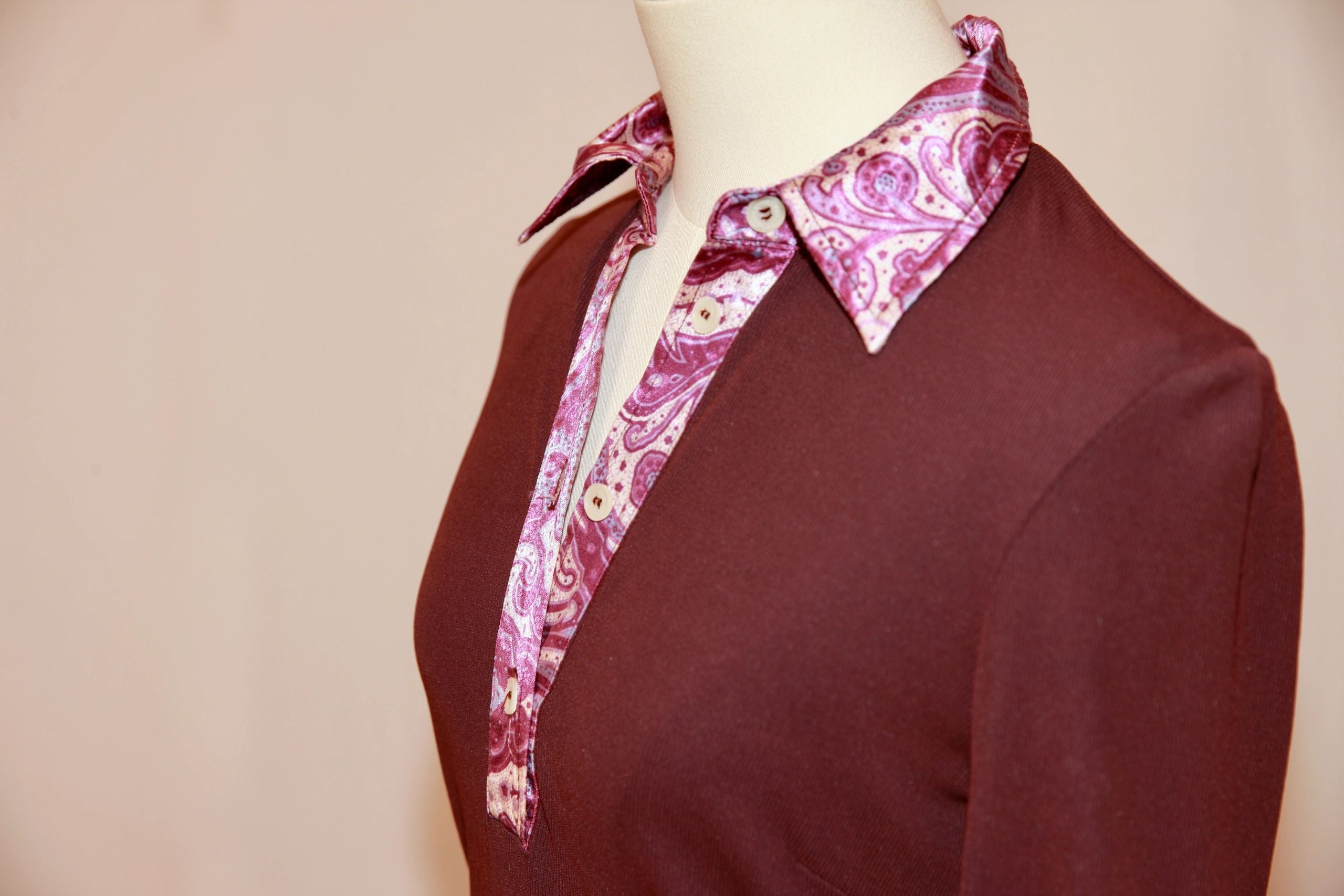 VNTG Dolce & Gabbana Paisley Long Sleeve - Size 4