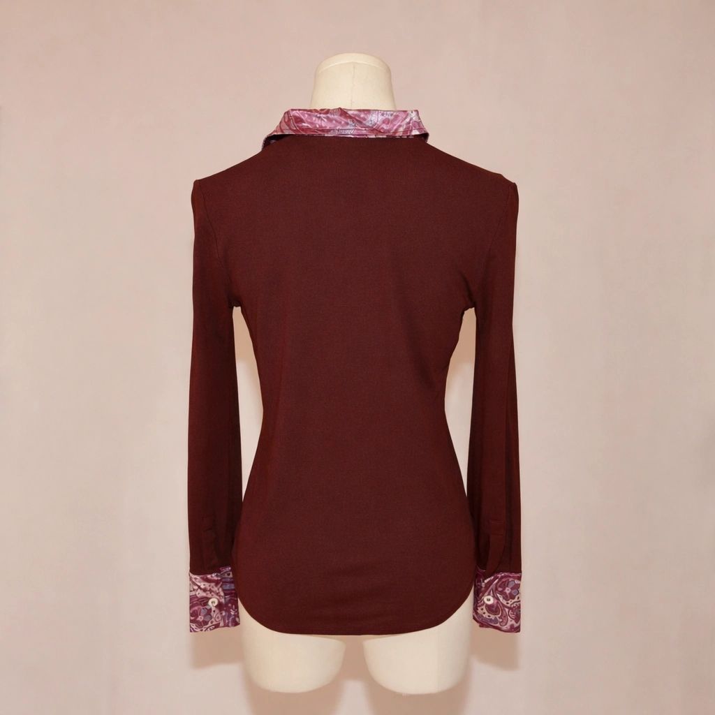 VNTG Dolce & Gabbana Paisley Long Sleeve - Size 4
