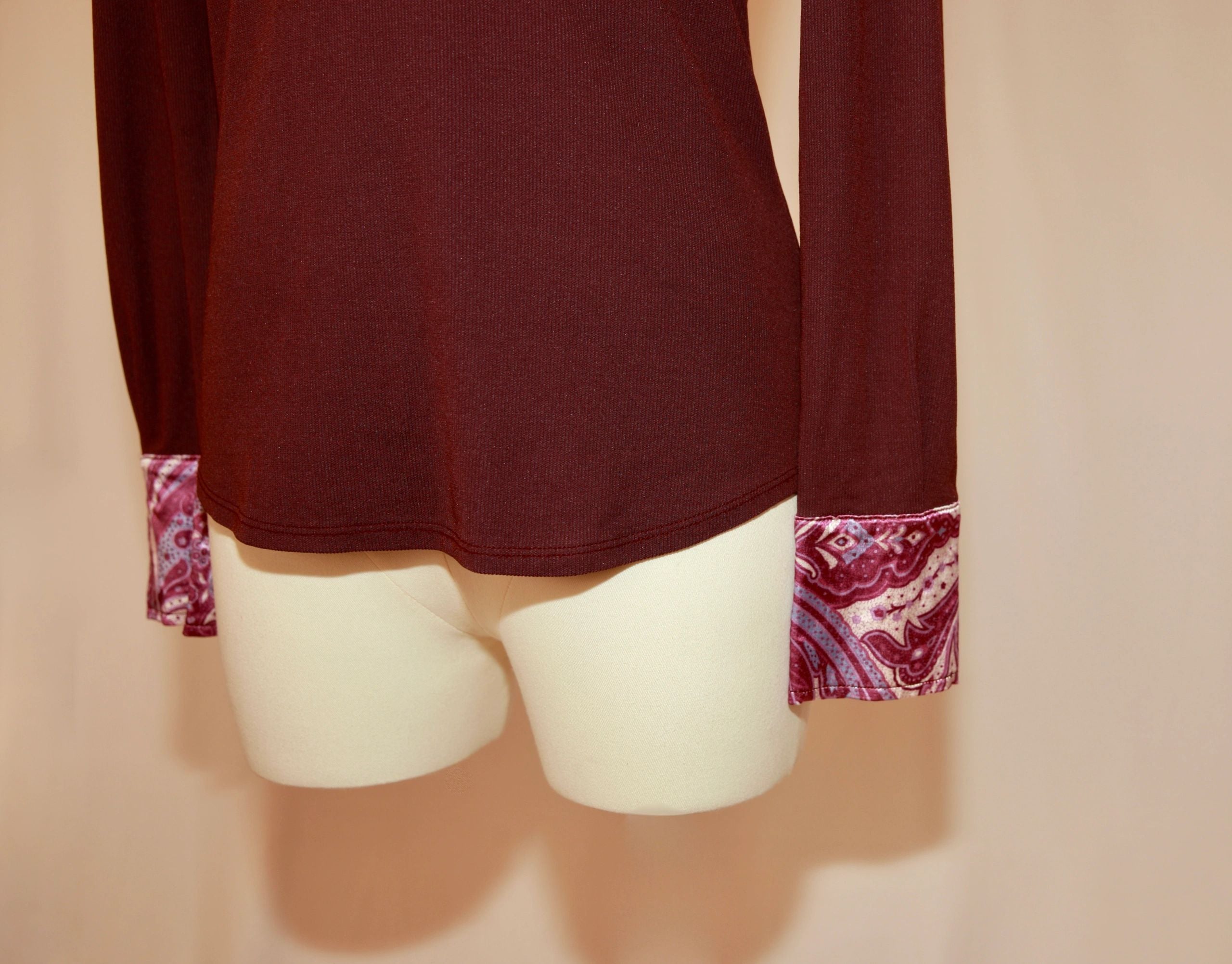 VNTG Dolce & Gabbana Paisley Long Sleeve - Size 4