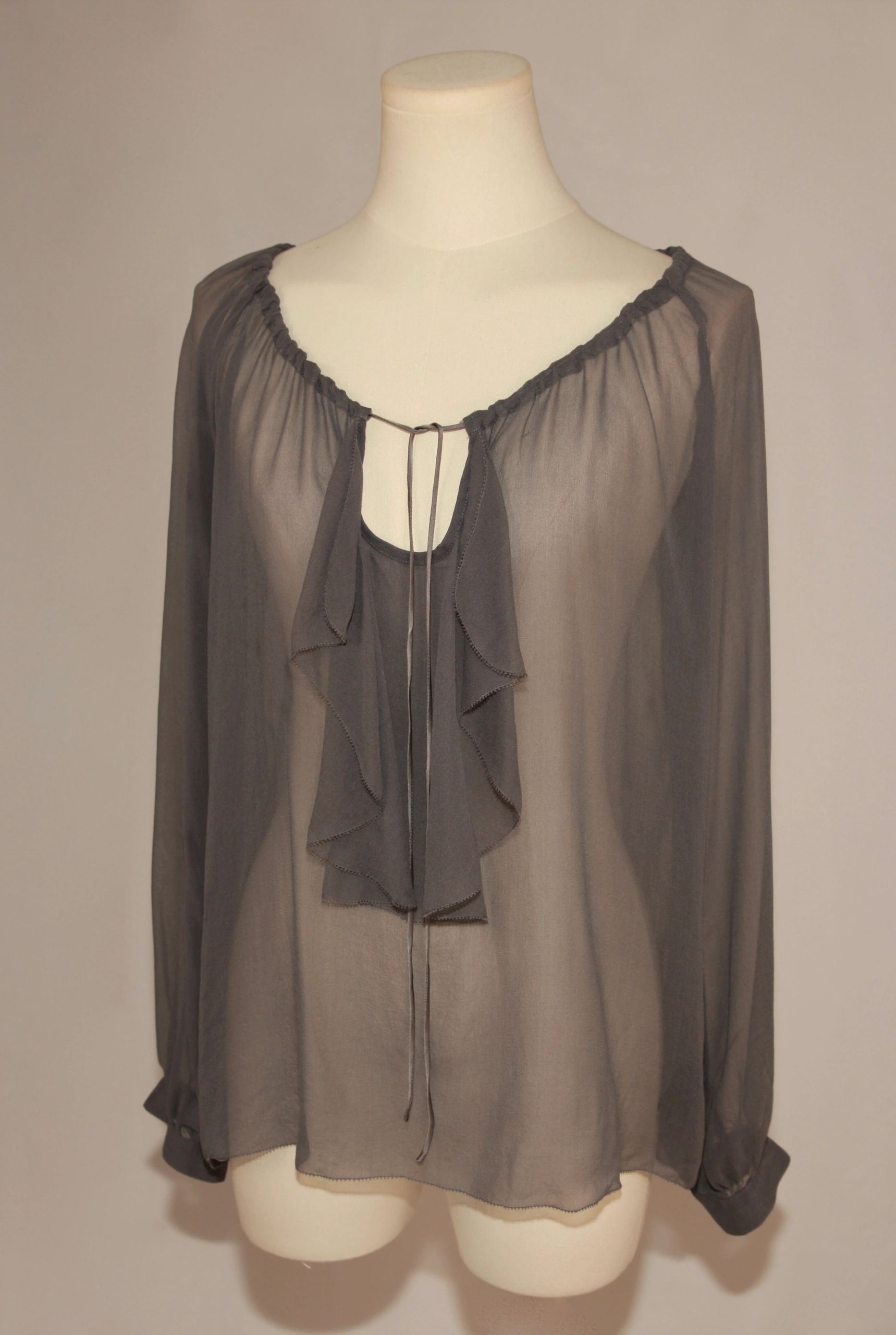 VNTG Silk 7 For All Mankind Blouse - Size S
