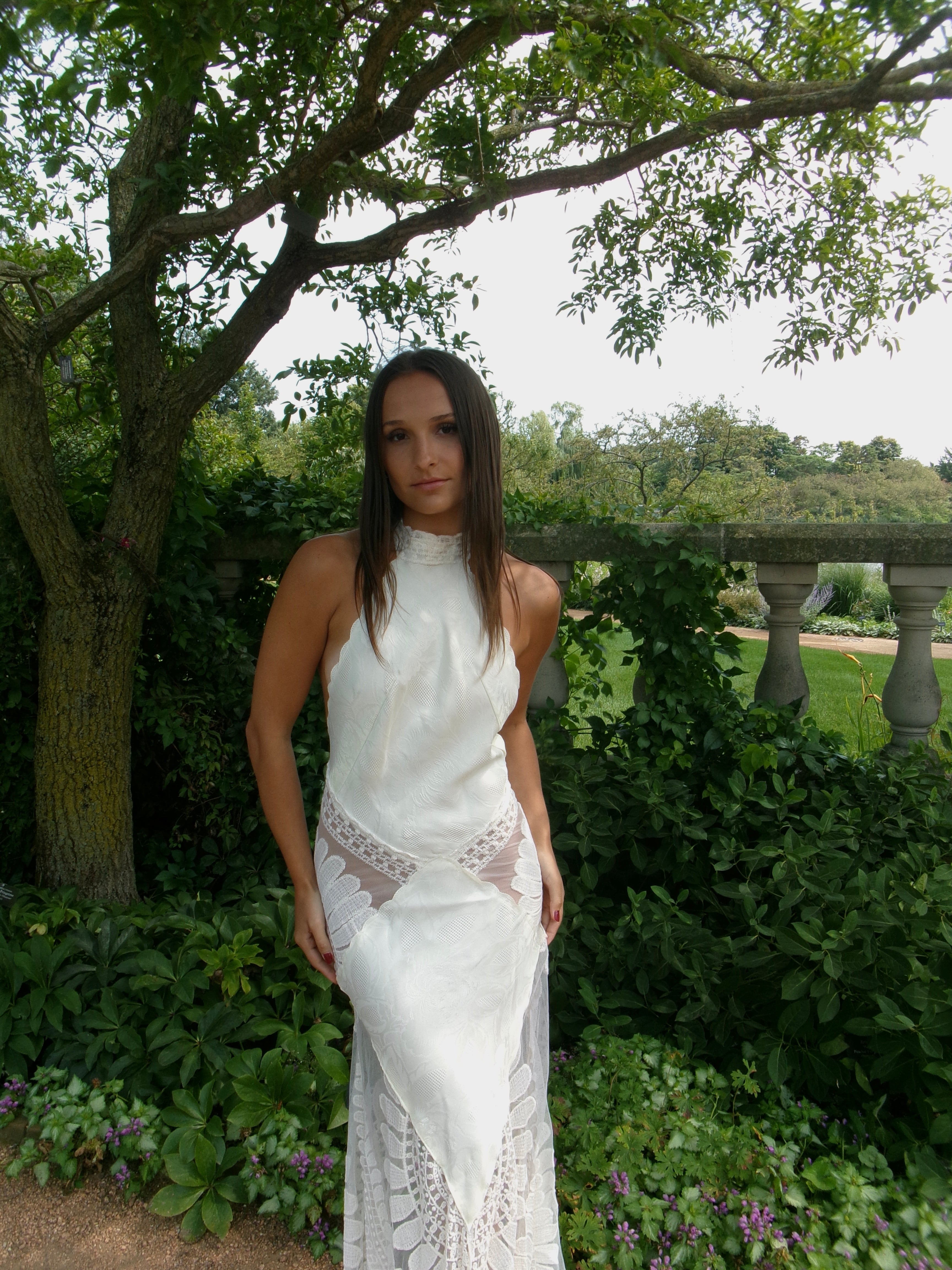 Quiet Reveal  One-of-One Reconstructed Halter Gown
