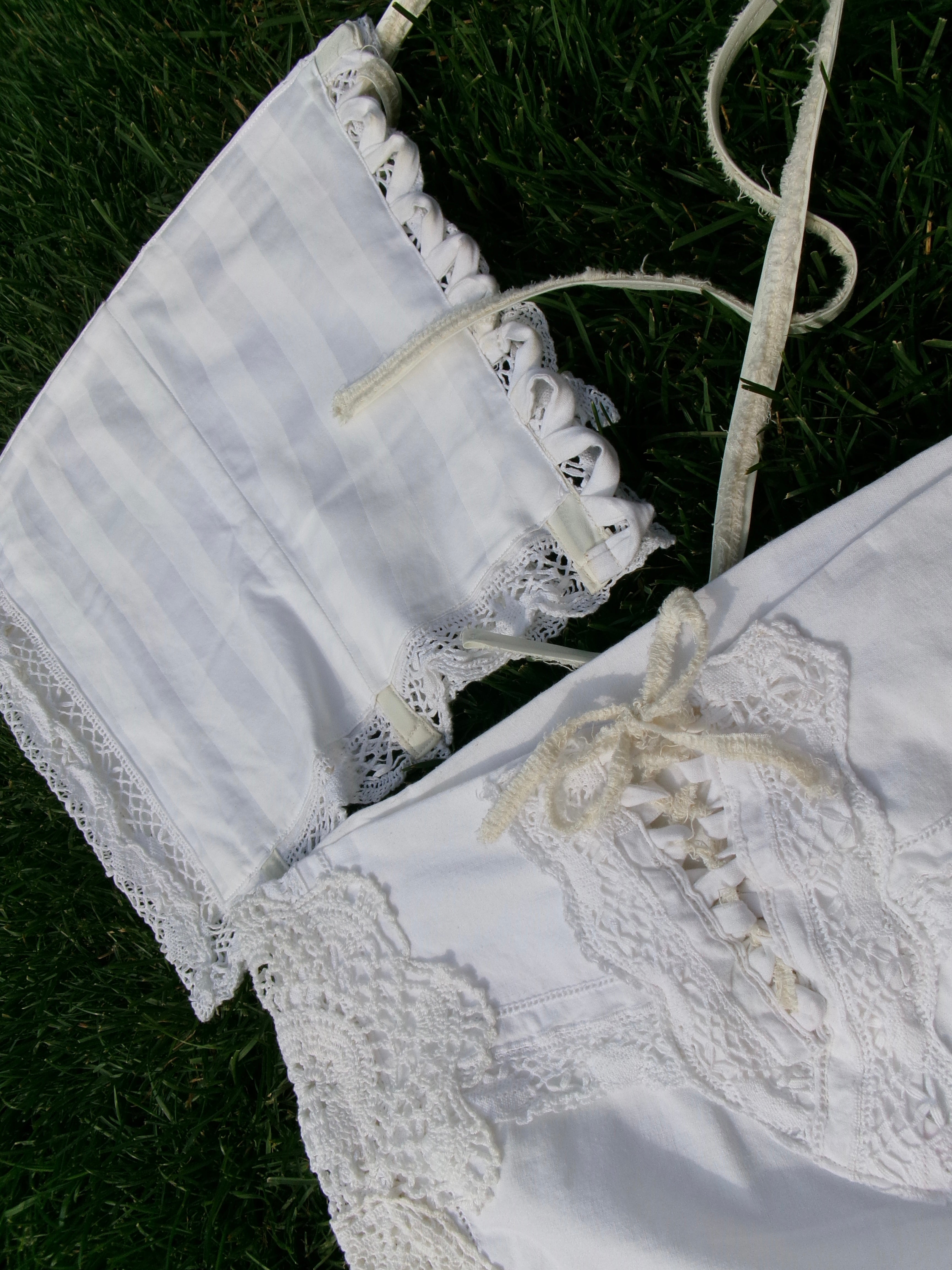 Gordes morning One-of-One Reconstructed Corset Set