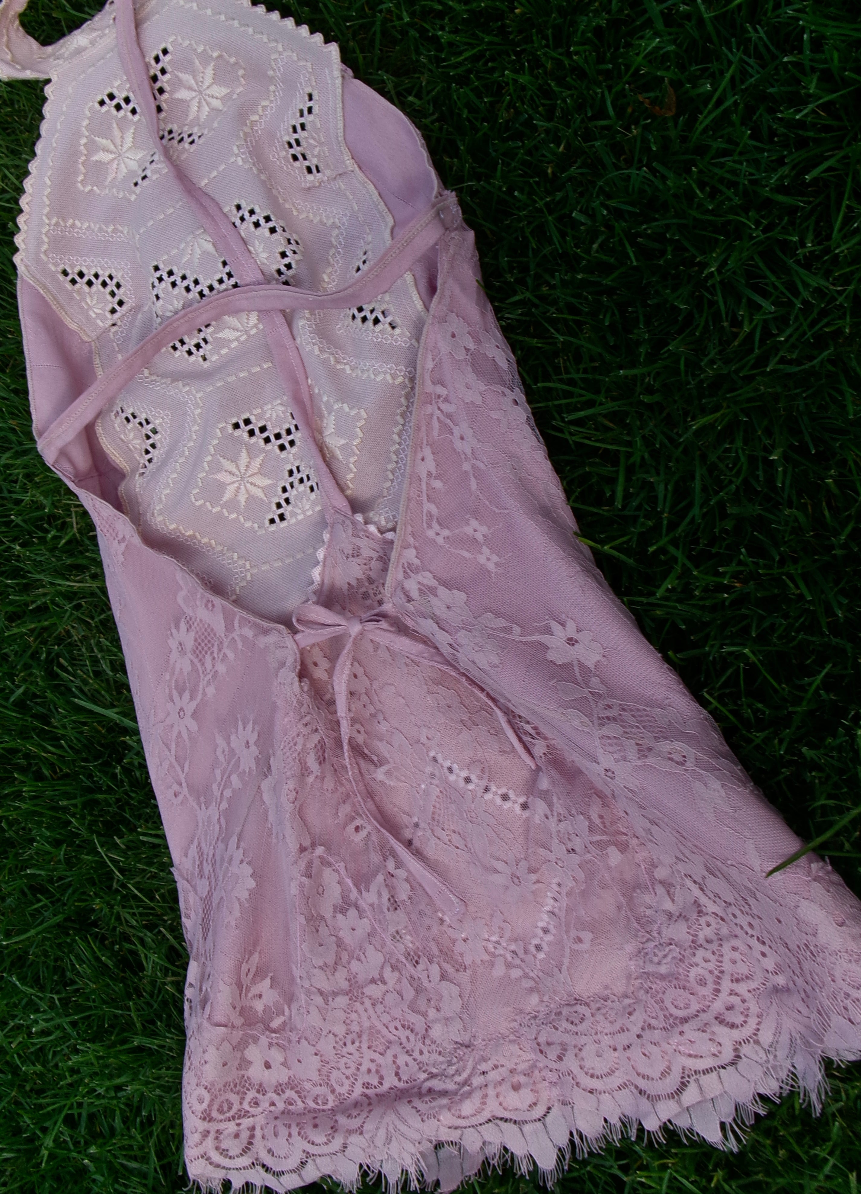 Rose Garden One-of-One Reconstructed Halter Mini Dress