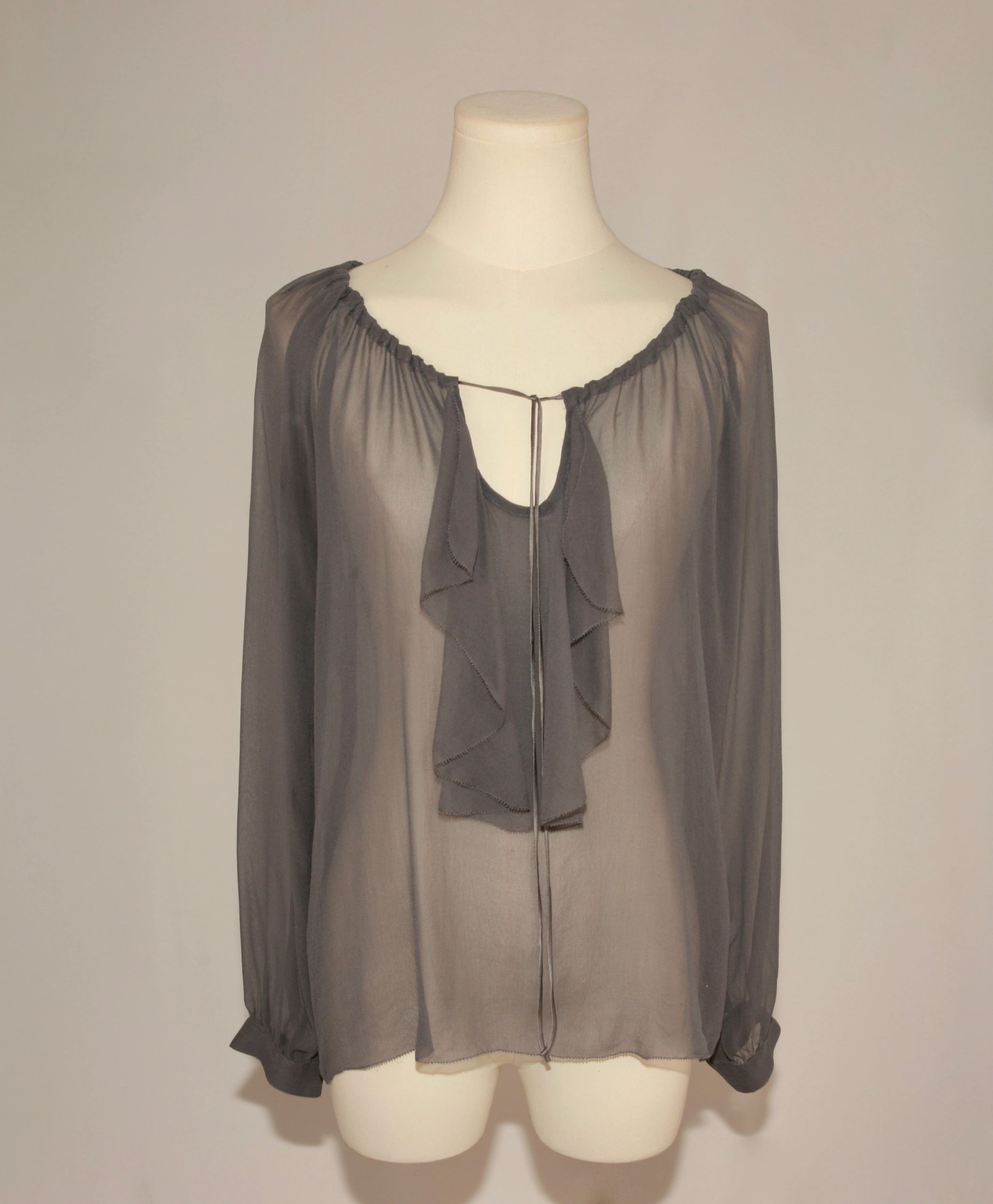 VNTG Silk 7 For All Mankind Blouse - Size S