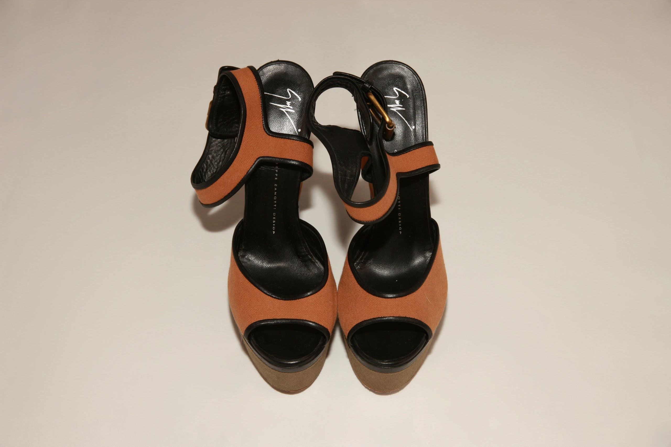 VNTG Chunky Giuseppe Zanotti Platform Heels - Size 40