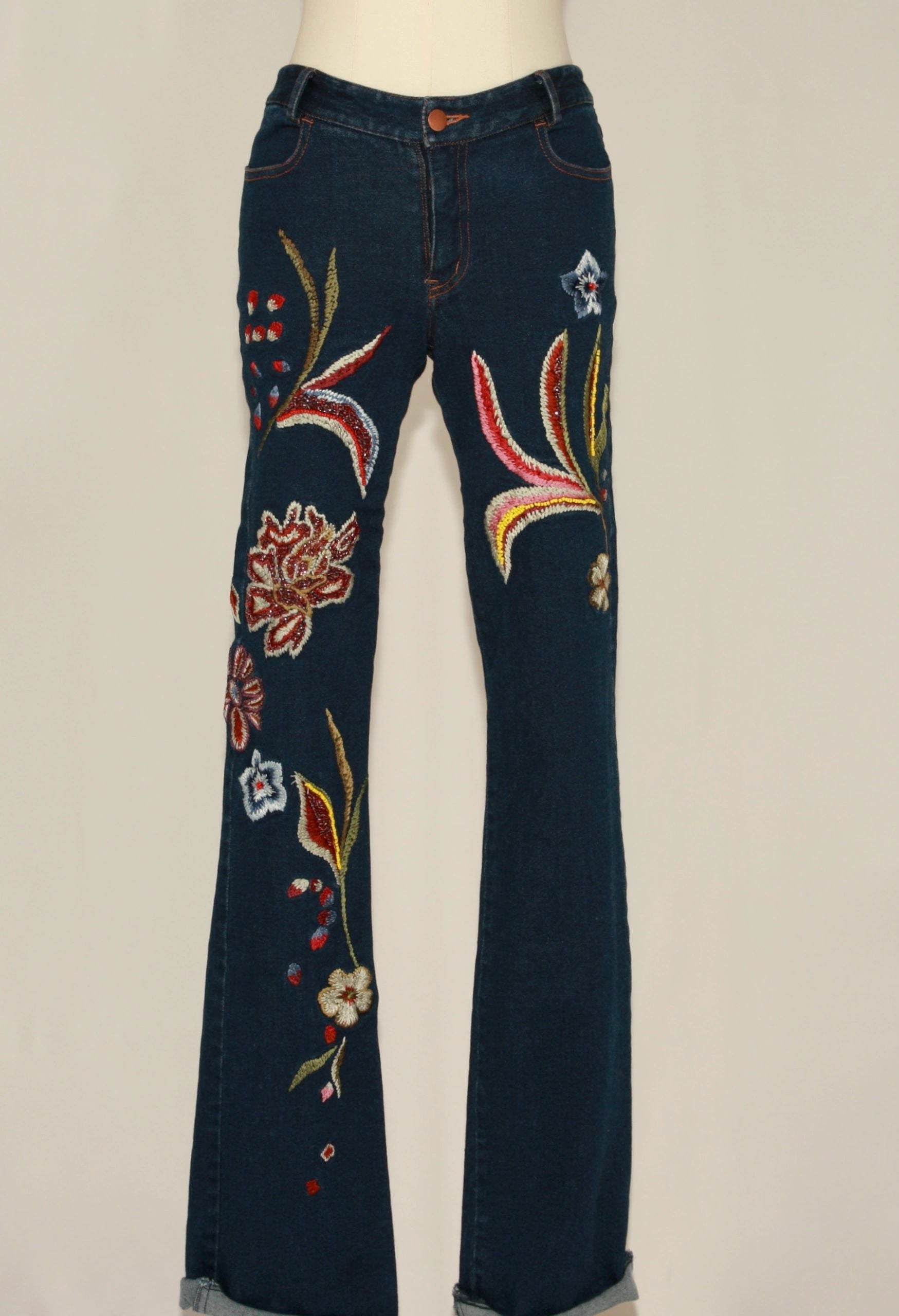 VNTG Embroidered Mandalay bootcut jeans - Size 4
