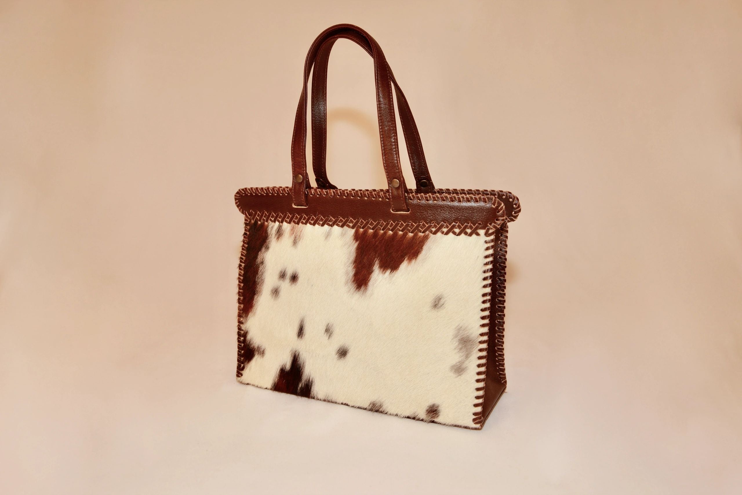 VNTG Jamin Puech Paris Cowhide Tote