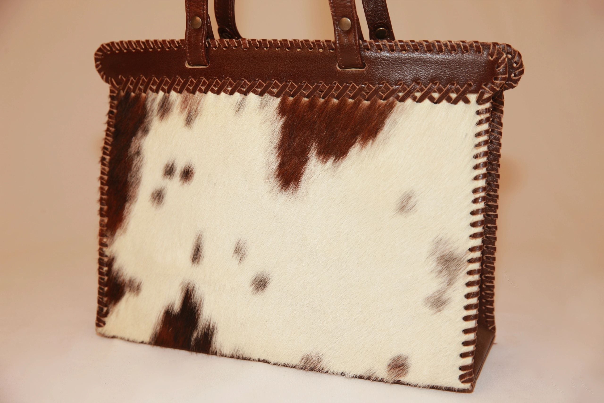 VNTG Jamin Puech Paris Cowhide Tote