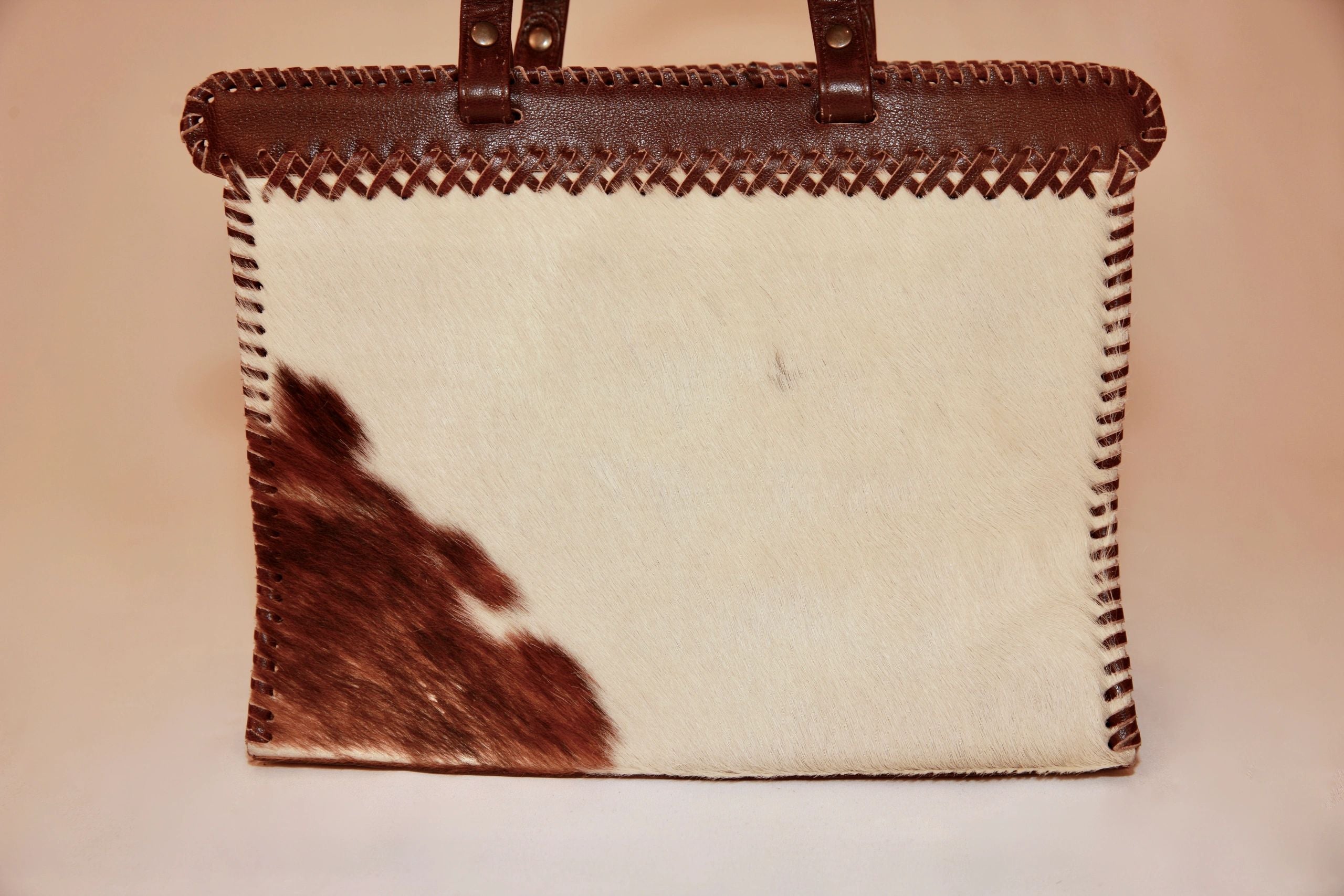VNTG Jamin Puech Paris Cowhide Tote