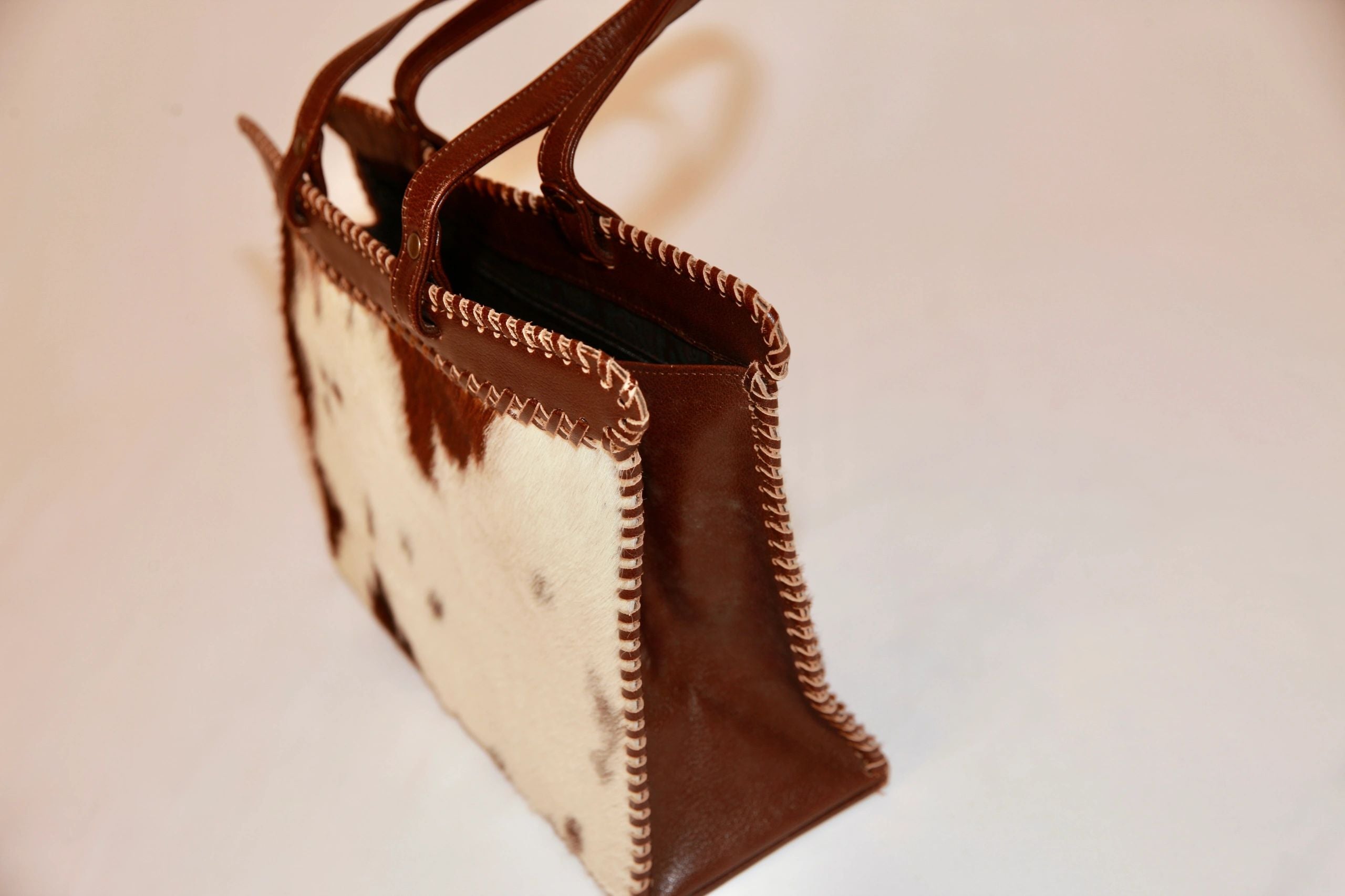 VNTG Jamin Puech Paris Cowhide Tote