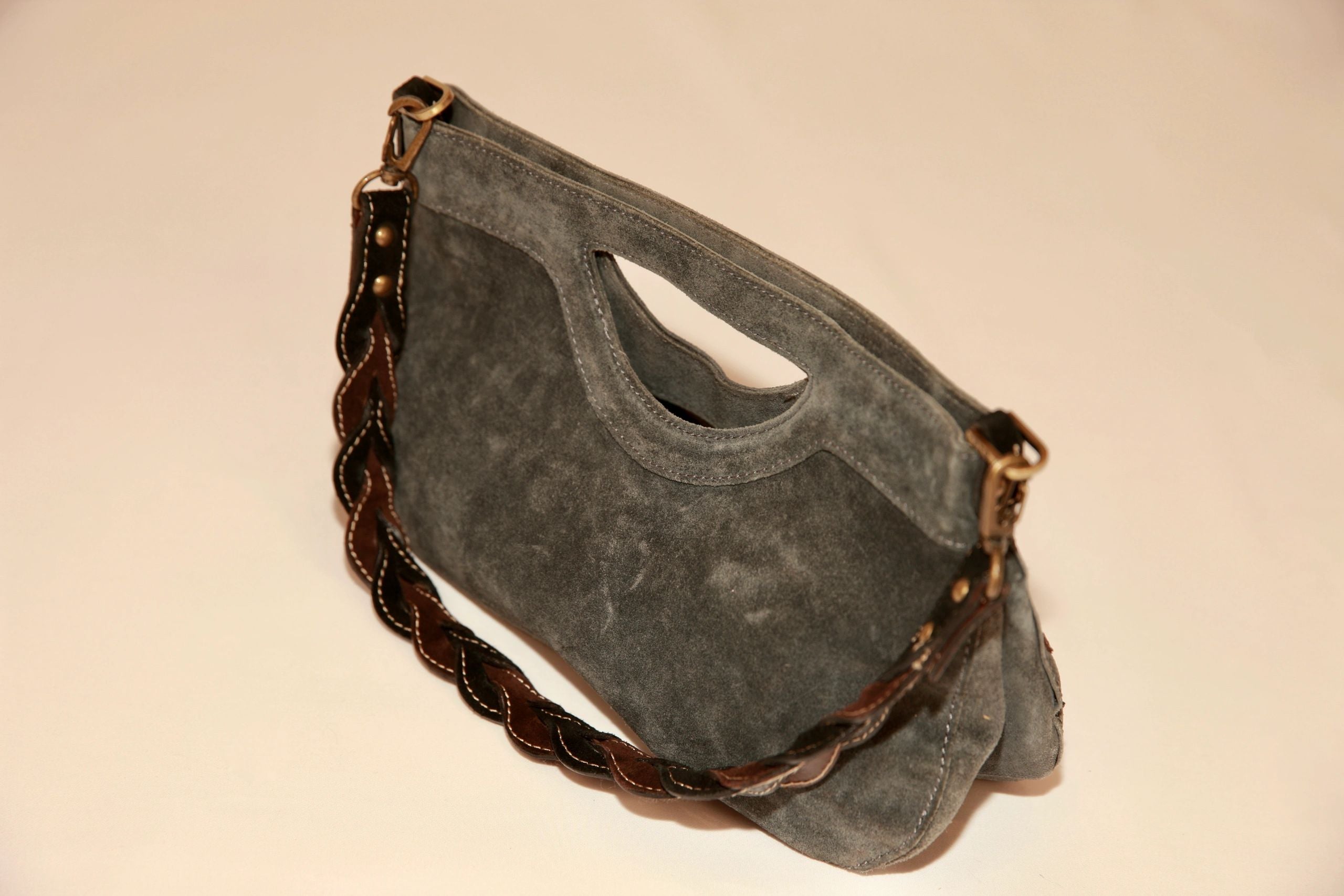 VNTG Rafé New York Embellished Leather Floral Shoulder Bag